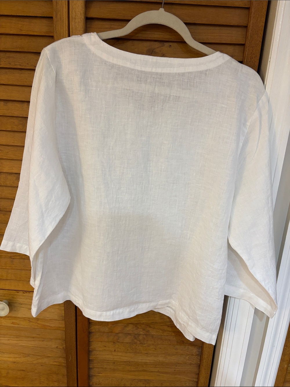 FLAX LINEN TOP - Picture 3 of 4